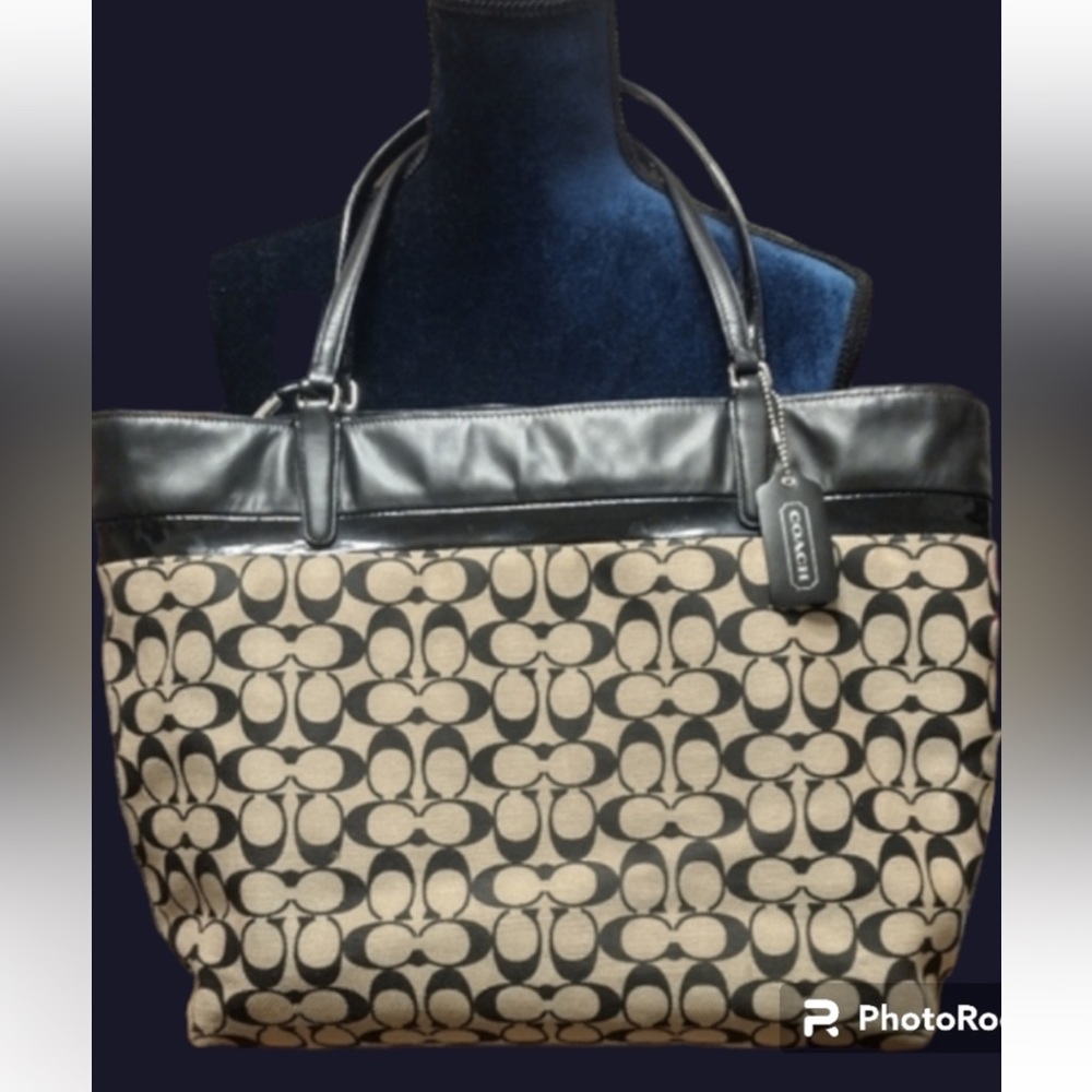 Large coach tote